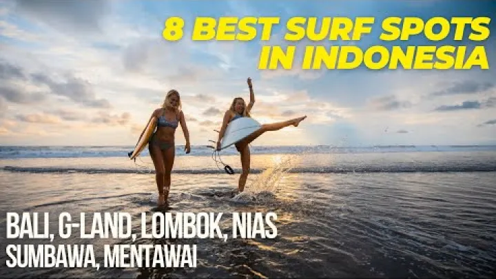 Preview image for the video "8 Basta Surfplatser i Indonesien | Varldsklass Vagor du Maste Surfa".
