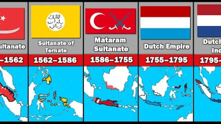 Preview image for the video "Utviklingen av Indonesias flagg".