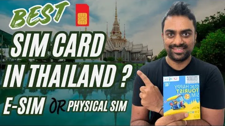 Preview image for the video "Beste Touristen SIM Karte für Thailand für Daten und Anrufe || eSIM oder physische SIM?".
