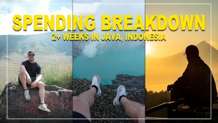Preview image for the video "旅行要花多少錢？花費明細 — 爪哇島，印尼".