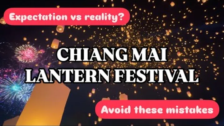 Preview image for the video "Чианг Майдегі CAD Yi Peng аспан шамдары фестивалінен ләззат алу бойынша нұсқаулық".