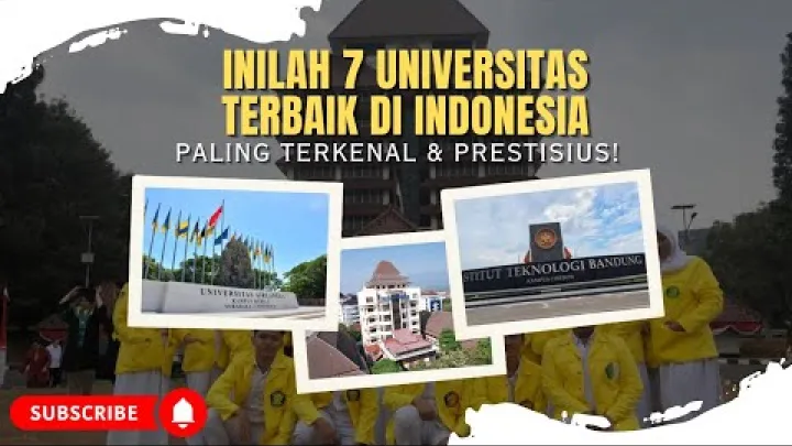 Preview image for the video "Indonesian parhaat yliopistot 2025 | Suosituimmat kampukset maineen ja rankingien perusteella".