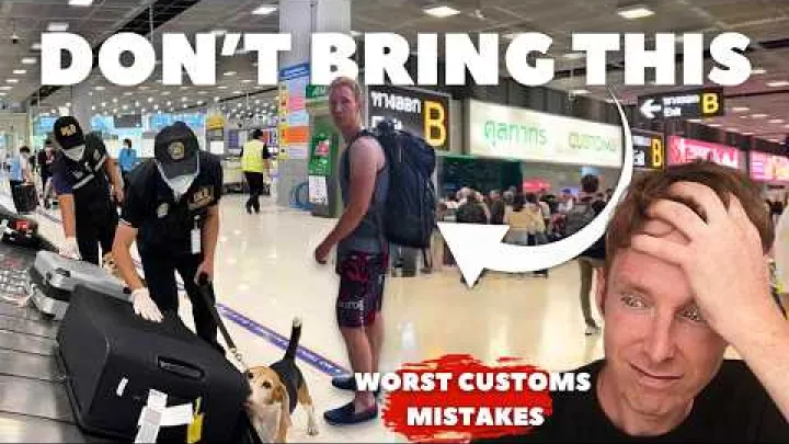 Preview image for the video "15 Kiellettya ja Rajattua Tavaraa Thaimaassa - Ala Tuo Naita Mukaan".