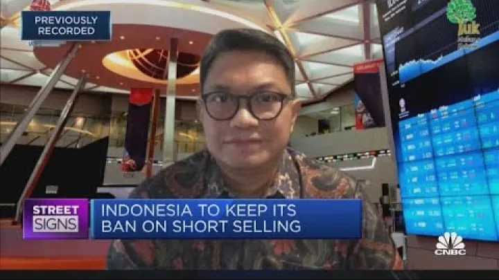 Preview image for the video "Индонезия биржасы қысқа сатуға тыйымды ұзартты".