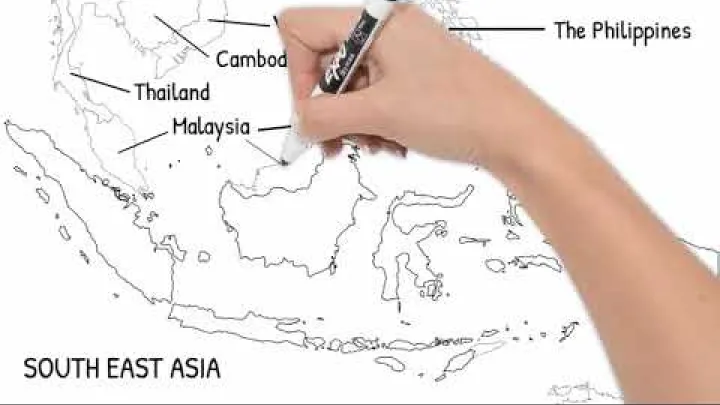 Preview image for the video "מיקומה של אינדונזיה. מבוא למקרה לימודי ב־GCSE גיאוגרפיה על אינדונזיה.".