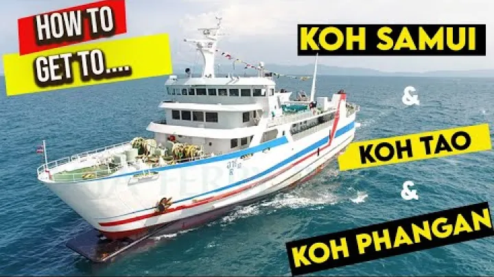 Preview image for the video "Como chegar a Koh Samui, Koh Phangan e Koh Tao de barco (Guia completo)".