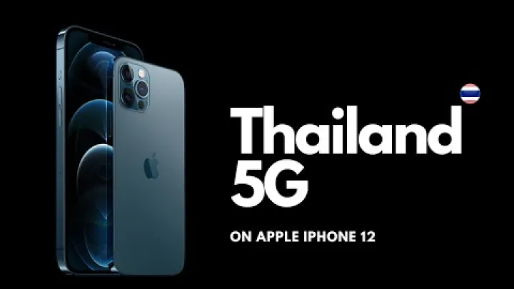 Preview image for the video "#Thailand 5G hastighetstest pa #iPhone12".