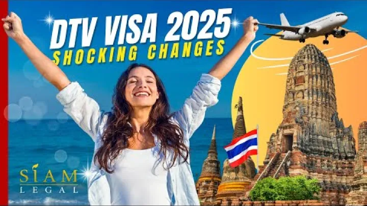 Preview image for the video "Thailand DTV visumuppdatering 2025 - Nya regler och fordelar".