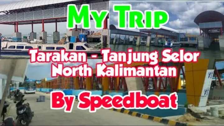 Preview image for the video "Min tur Tarakan - Tanjung Selor // Nord-Kalimantan med hurtigbåt".
