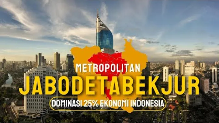 Preview image for the video "Metropola Mare din Jakarta Cea Mai Mare din Indonezia Jabodetabek Centru Economic National".