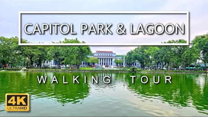 Preview image for the video "Capitol Park &amp; Lagoon Bacolod City [4K] Walking Tour".