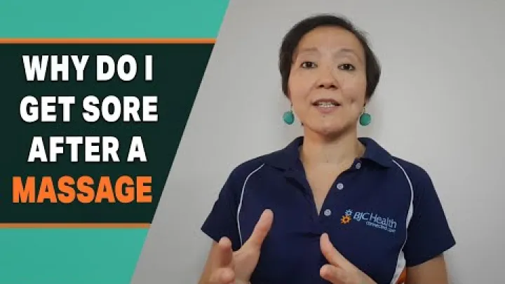 Preview image for the video "ทำไมถึงปวดเมื่อยหลังการนวด?".