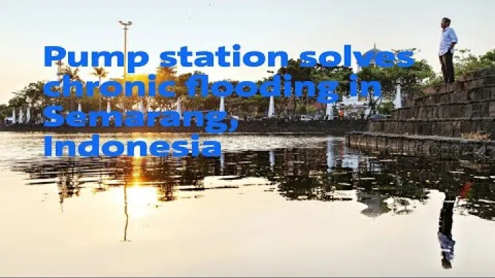 Preview image for the video "Stație de pompare rezolvă inundațiile cronice în Semarang Indonezia".