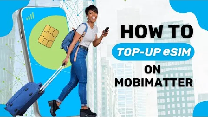 Preview image for the video "Hur du fyller på eSIM i MobiMatter".