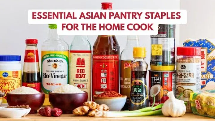 Preview image for the video "13+ आवश्यक एशियाई भंडार सामग्री - उपयोग कैसे करें संग्रहण और विकल्प".