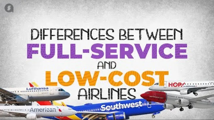 Preview image for the video "Full-service vs low-cost airlines".