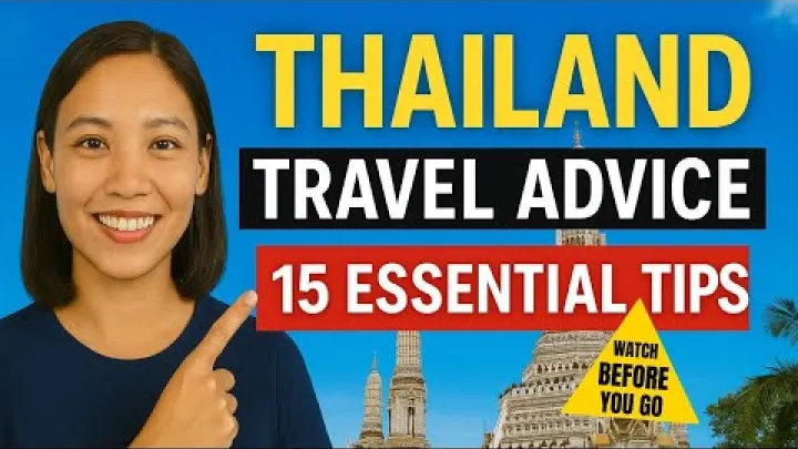 Preview image for the video "Сіз ертерек білгіңіз келетін Тайланд сапары үшін 15 кеңес".