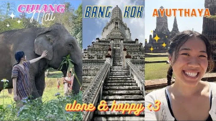 Preview image for the video "1-Week Solo Itinerary and Tips for Bangkok Chiang Mai Ayutthaya".