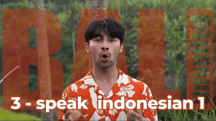 Preview image for the video "Говорить как местный базовый легкий индонезийский pt1 (повседневные фразы) | Bali Unveiled #3".