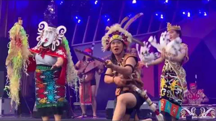 Preview image for the video "Kalimantan Dayak-dans".