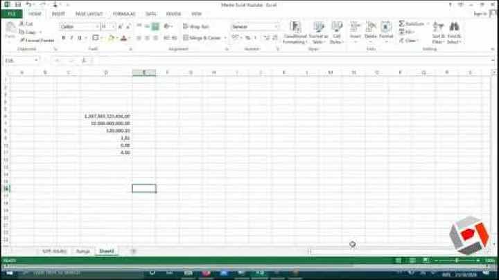 Preview image for the video "MS Office Tutorial - Paano baguhin ang Setting ng Format ng Numero mula English papuntang Indonesian (Libo at kuwit)".