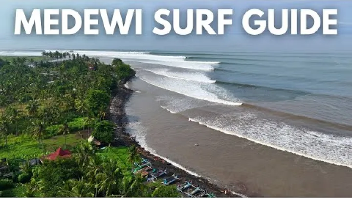Preview image for the video "Omfattande Medewi surfguide - Bali Indonesien".