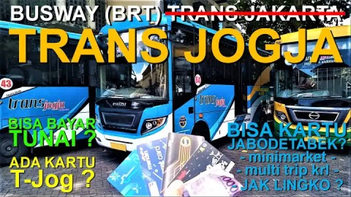Preview image for the video "Trans Jogja Busway - 購票、上下車方式與行程範例（Jabodetabek 卡實驗）".