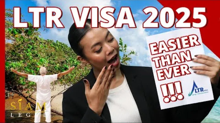 Preview image for the video "Thailand LTR Viisumi: Helpompi saada vuonna 2025! | Pitkaaikaista asumista koskevat paivitykset".