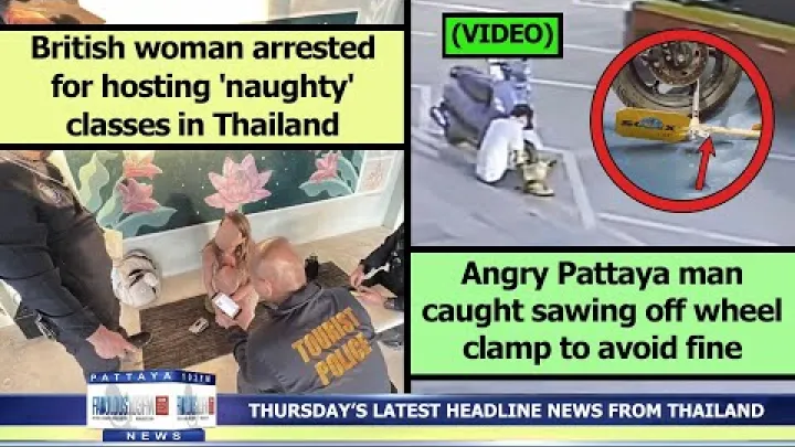 Preview image for the video "NYESTE NYHEDER FRA THAILAND pa engelsk (6 november 2025) fra Fabulous 103fm Pattaya".