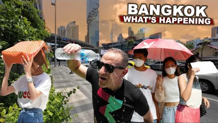 Preview image for the video "BANGKOK Cuaca Sekarang | Amaran Tinggi Gelombang Panas | Cara Untuk Bertahan #livelovethailand".