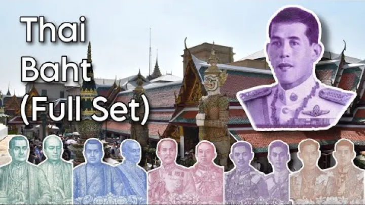 Preview image for the video "Tailando batas Rama X pilnas rinkinys banknotai ir monetos".