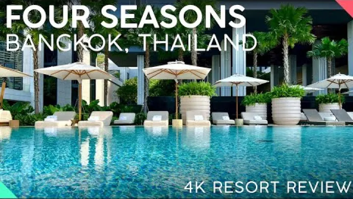 Preview image for the video "FOUR SEASONS HOTEL בנגקוק תאילנד סיור וביקורת 4K בית מלון 5 כוכבים מרהיב".