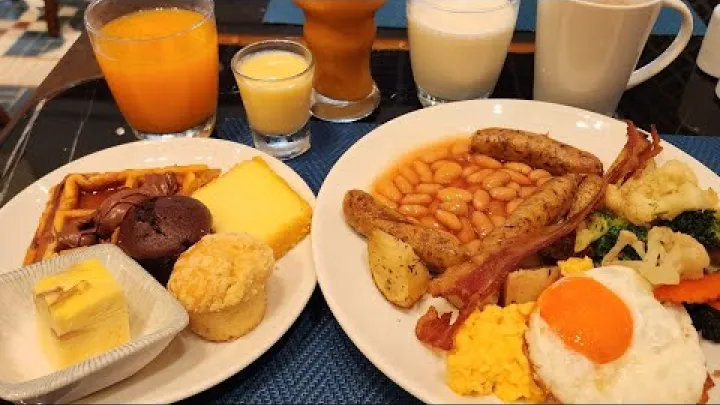 Preview image for the video "בופה ארוחת בוקר מילניום בנגקוק הילטון תאילנד".