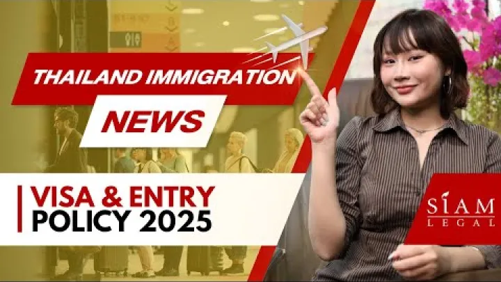 Preview image for the video "Ažuriranja politike viza Tajland | Listopad 2025".
