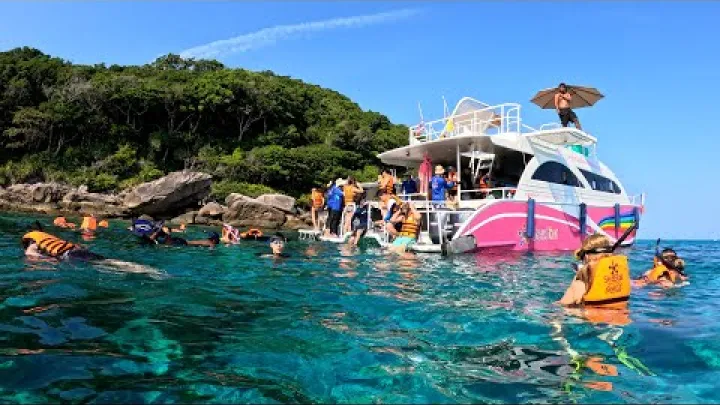 Preview image for the video "ਥਾਈਲੈਂਡ ਵਿਚ ਸਰਵੋਤਮ ਸਨੋਰਕਲਿੰਗ ਥਾਂਵਾਂ 4K".