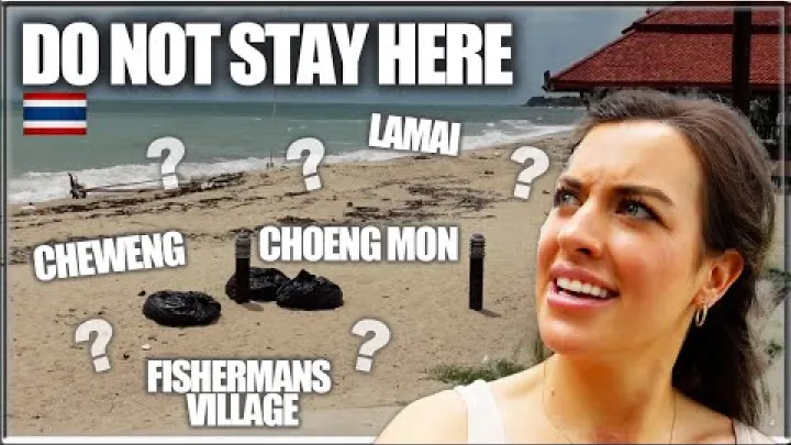 Preview image for the video "איפה כדאי להישאר ב KOH SAMUI? צאוונג? לאמאי? צ'וונג מון? כפר הדייגים?".