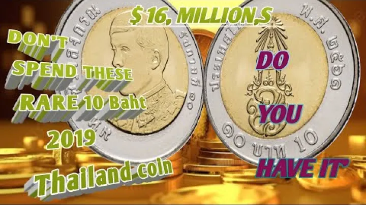 Preview image for the video "Ai aceste monede de 10 baht din Thailanda 2019 cele mai valoroase".