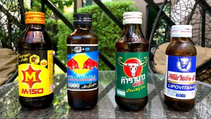 Preview image for the video "4 نوشیدنی انرژی زا برای امتحان در 7-Eleven تایلند".