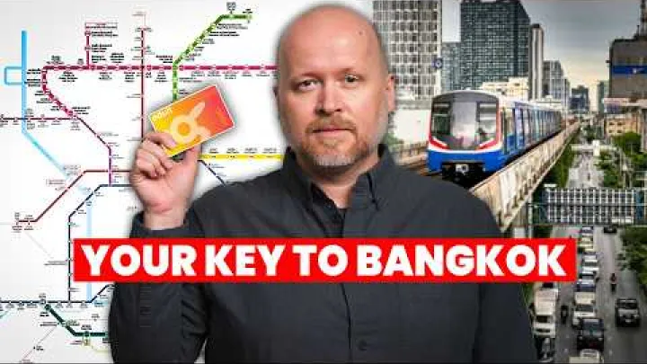 Preview image for the video "טיפים לרכבת בבנגקוק שהייתי רוצה לדעת מוקדם יותר BTS MRT ARL".