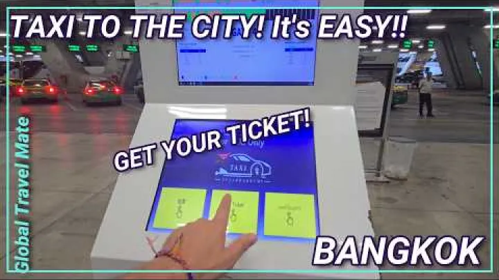 Preview image for the video "מונית שדה תעופה למרכז בנגקוק איך לעשות זאת בטוח ומהר תאילנד".