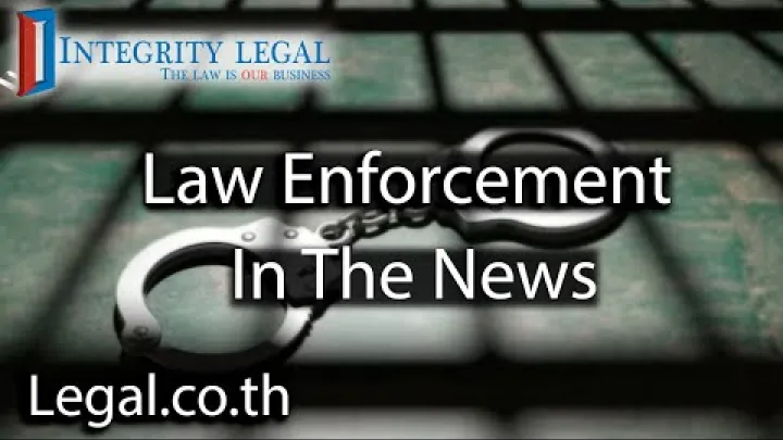 Preview image for the video "Thai police charge foreigner for".