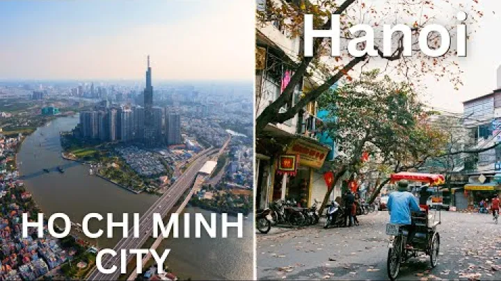 Preview image for the video "ਹਨੋਈ ਵਿਰੁੱਧ ਹੋ ਚੀ ਮਿਨ ਸਿਟੀ: ਤੁਹਾਨੂੰ ਵਿਯਤਨਾਮ ਵਿਚ ਕਿੱਥੇ ਉਤਰਨਾ ਚਾਹੀਦਾ ਹੈ?".