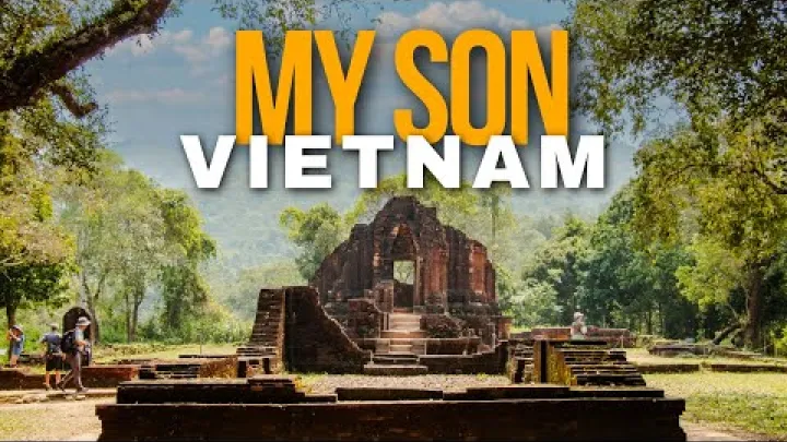 Preview image for the video "Kibla cha My Son Vietnam - Hekalu za Champa za kushangaza karibu na Hoi An Vlog ziara ya siku moja".