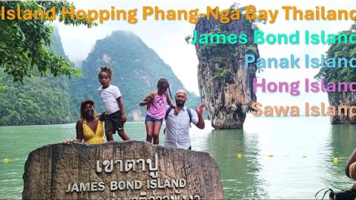 Preview image for the video "جزیره گردی خلیج فنگ نگا تایلند || قایق سواری در غار || جزیره جیمز باند پاناک و هنگ".