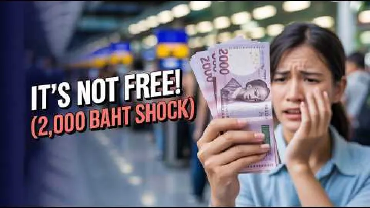 Preview image for the video "Tajland Viza pri dolasku 2025: Je li STVARNO besplatna? (Naknada 2.000 bahta i zahtjevi)".