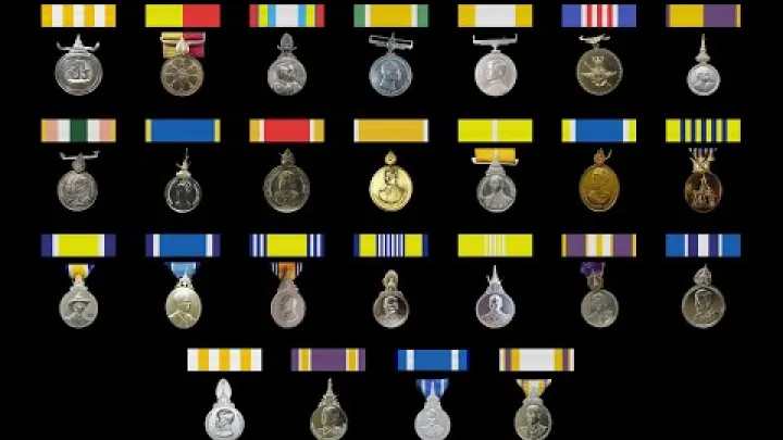 Preview image for the video "تھائی لینڈ یادگاری میڈلز | راما IX اور X".