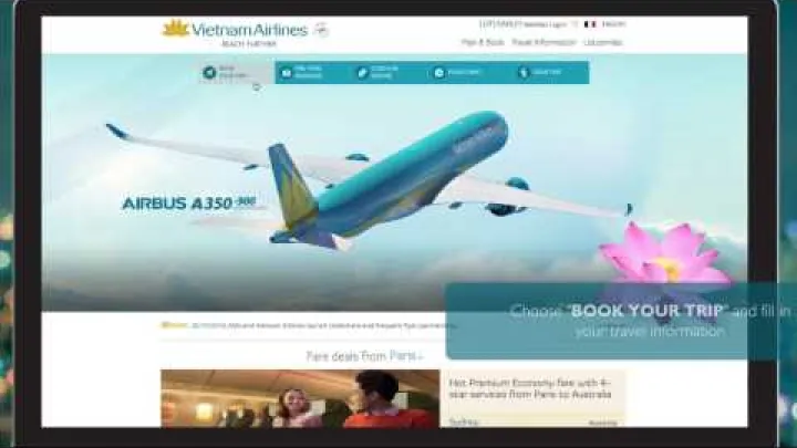 Preview image for the video "Vietnam Airlines - ਔਨਲਾਈਨ ਬੁਕਿੰਗ ਲਈ ਨਿਰਦੇਸ਼".