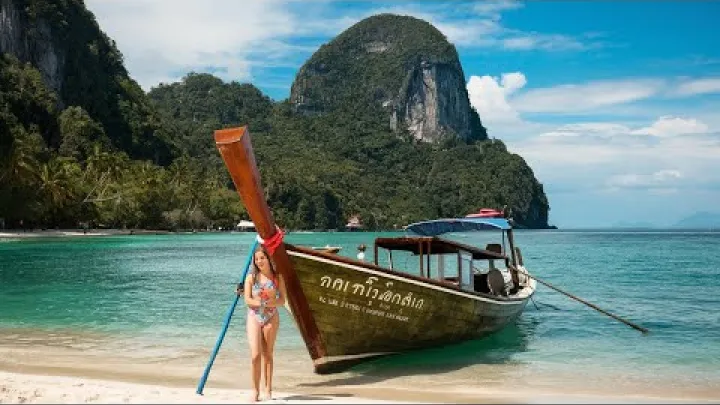 Preview image for the video "قایقرانی در غارهای دریایی خلیج فانگ نگا تجربه ای فراموش نشدنی در پوکت تایلند".