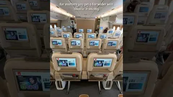 Preview image for the video "What is the Difference Between Economy Class and Premium Economy?".