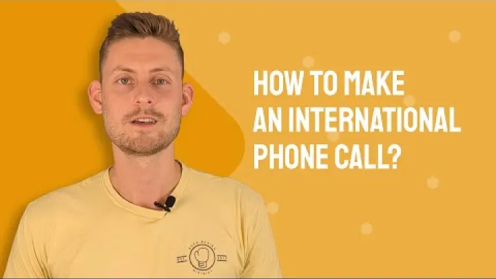 Preview image for the video "How to Make an International Phone Call?".